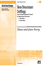 Two Stevenson Settings Two-Part choral sheet music cover Thumbnail